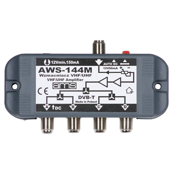 WZMACNIACZ ANTENOWY AMS AWS-144 M