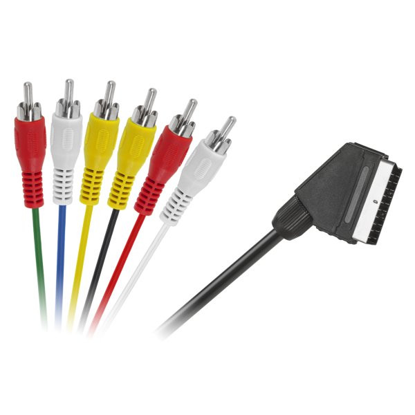 Kabel EURO-6xRCA 1,5 m