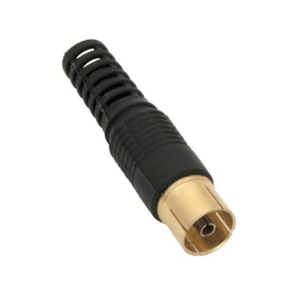 Gniazdo ant. proste CZARNE ZŁOTE długie