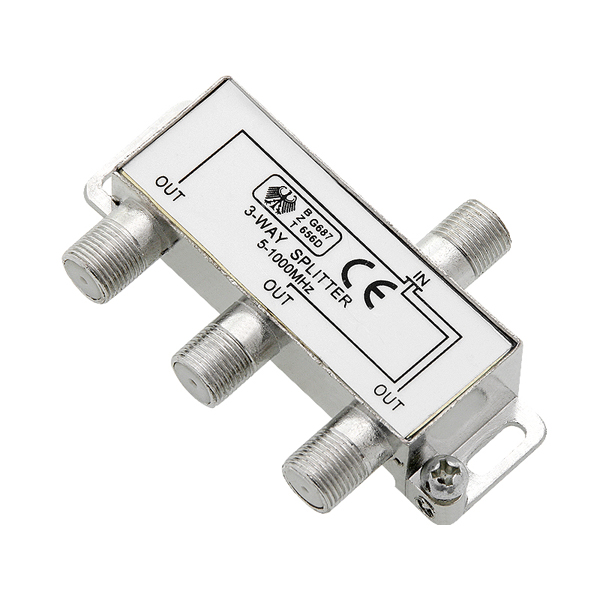 Rozgałęźnik F:GN-3GN BZT duży 5-1000MHz