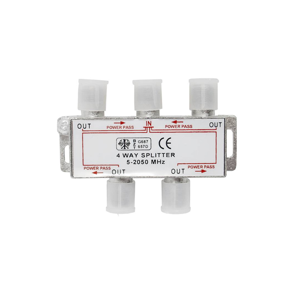 Rozgałęźnik F:GN-4GN BZT duży 5-2050MHz
