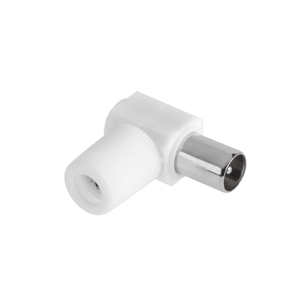 Wtyk anten kątowy TV