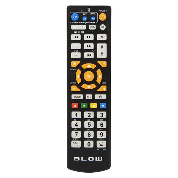 Pilot uniwersalny TV BLOW samouczący